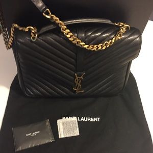 Saint Laurent College bag large